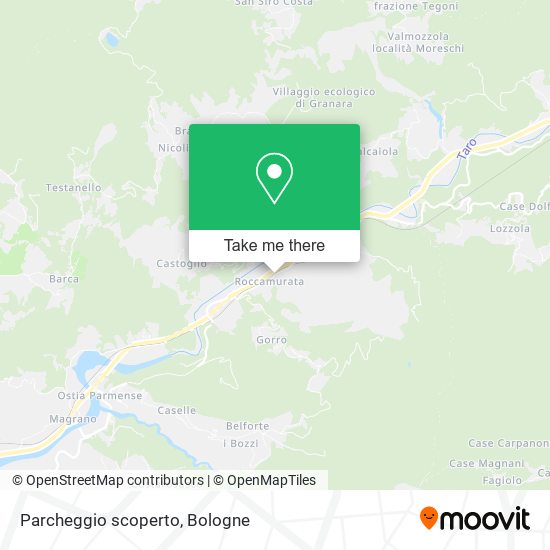 Parcheggio scoperto map