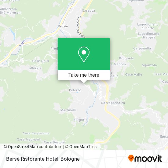 Bersè Ristorante Hotel map