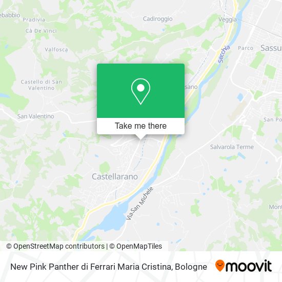 New Pink Panther di Ferrari Maria Cristina map