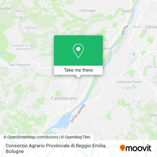 Consorzio Agrario Provinciale di Reggio Emilia map