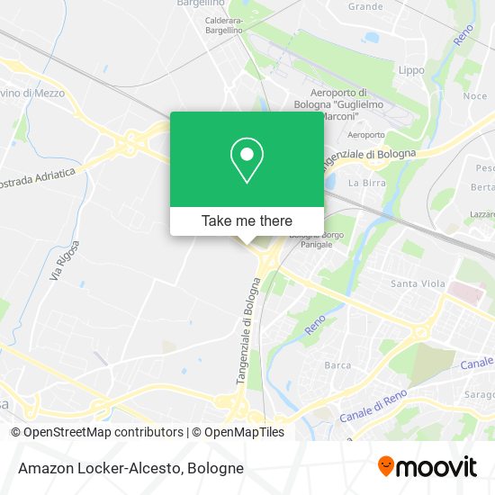 Amazon Locker-Alcesto map