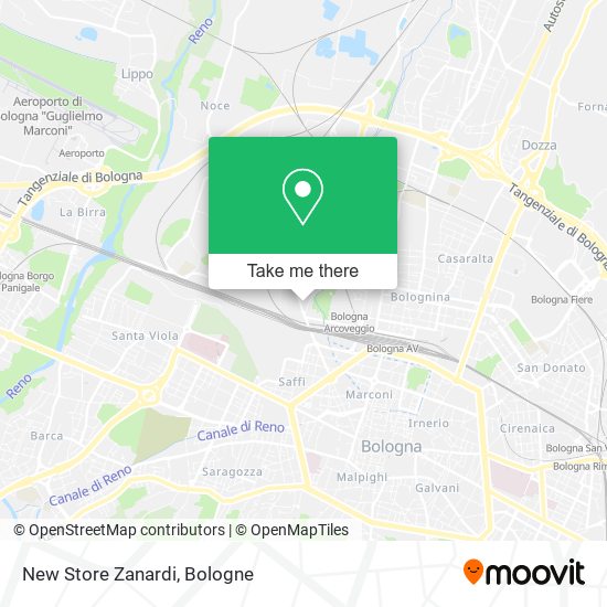 New Store Zanardi map