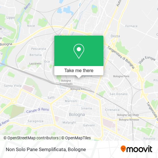 Non Solo Pane Semplificata map