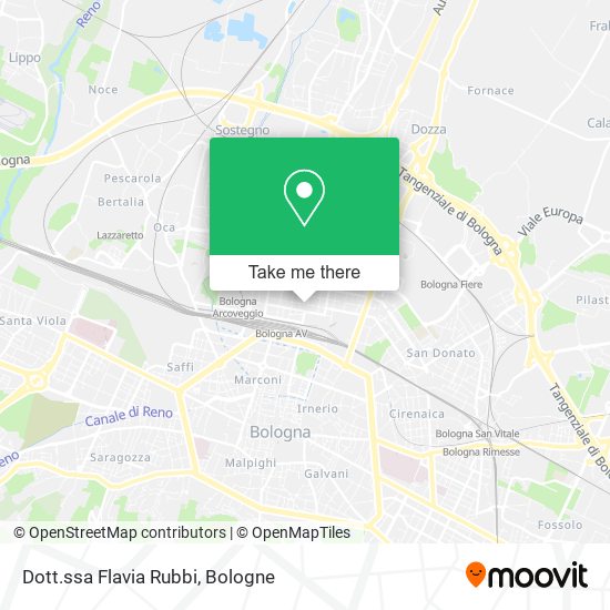 Dott.ssa Flavia Rubbi map
