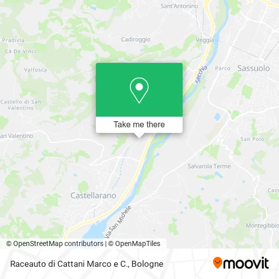 Raceauto di Cattani Marco e C. map