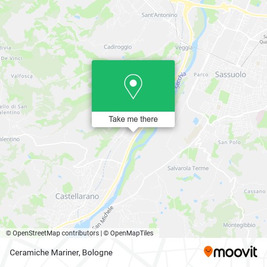Ceramiche Mariner map