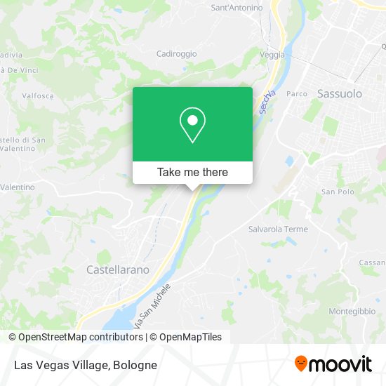 Las Vegas Village map