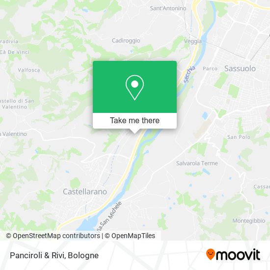 Panciroli & Rivi map