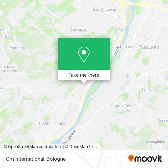 Cm International map