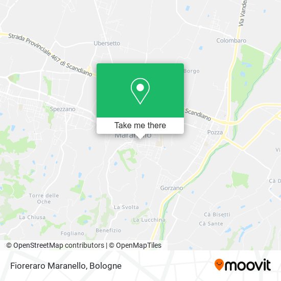 Fioreraro Maranello map