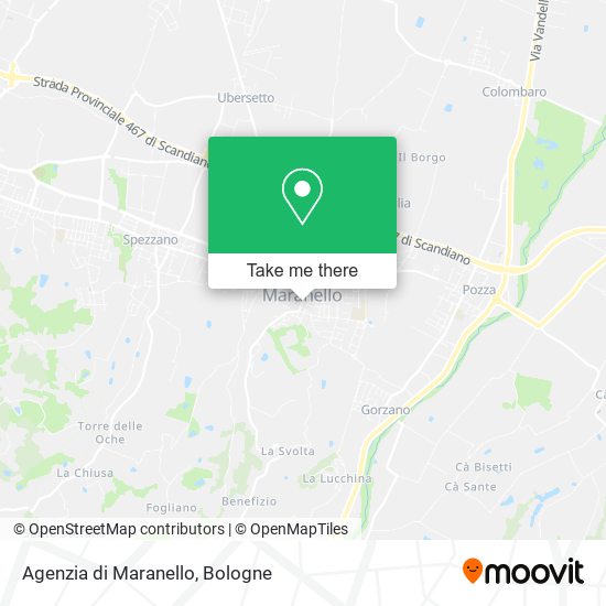 Agenzia di Maranello map