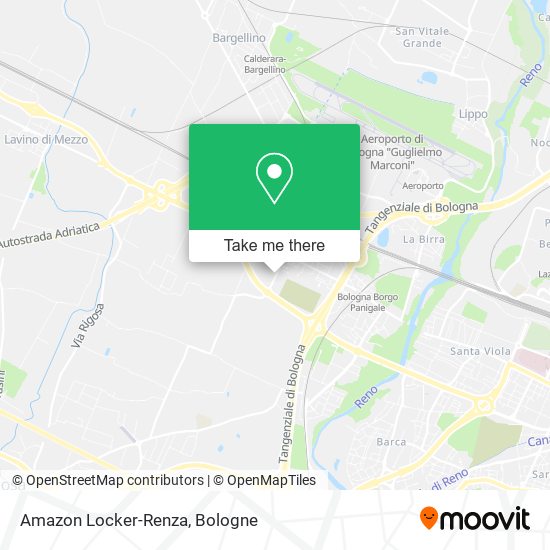 Amazon Locker-Renza map