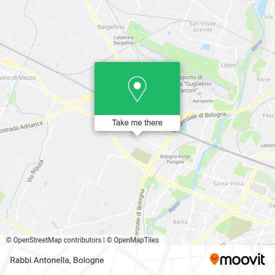 Rabbi Antonella map