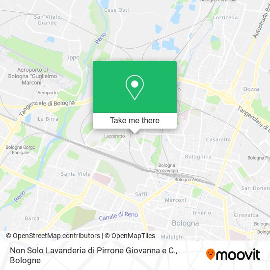 Non Solo Lavanderia di Pirrone Giovanna e C. map