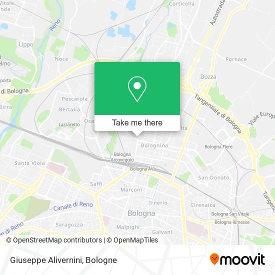 Giuseppe Alivernini map