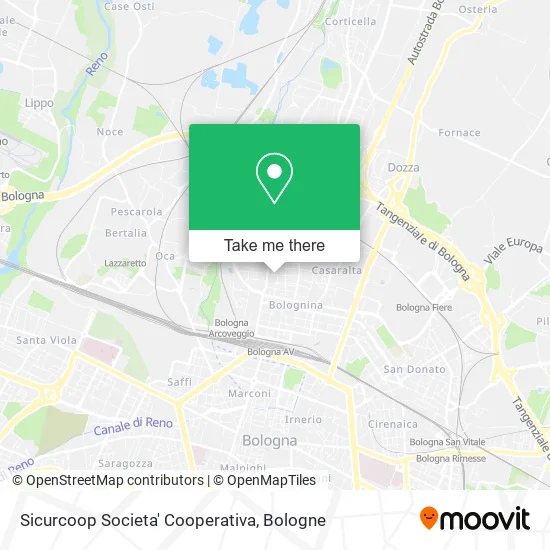 Sicurcoop Societa' Cooperativa map