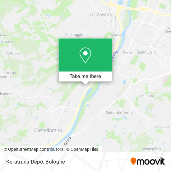 Keratrans-Depò map