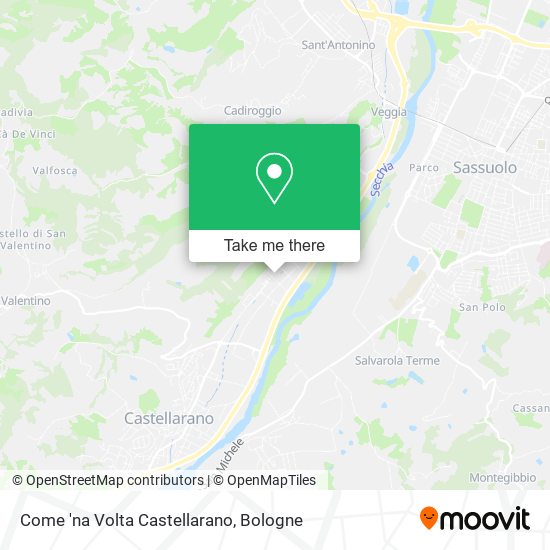 Come 'na Volta Castellarano map