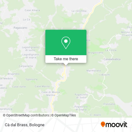 Cà dal Brass map