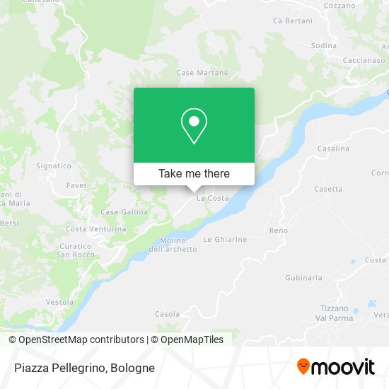 Piazza Pellegrino map
