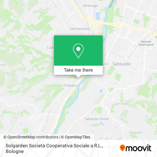 Solgarden Società Cooperativa Sociale a R.L. map