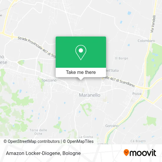 Amazon Locker-Diogene map