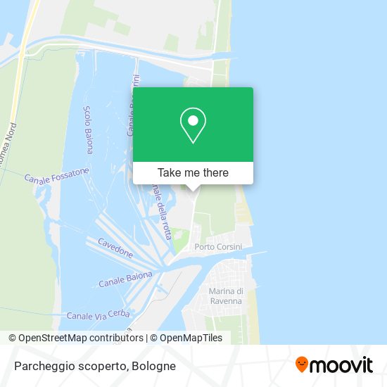 Parcheggio scoperto map