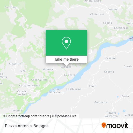 Piazza Antonia map