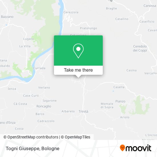 Togni Giuseppe map