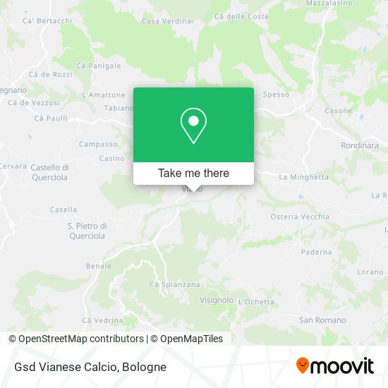 Gsd Vianese Calcio map