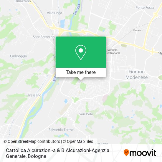 Cattolica Aicurazioni-a & B Aicurazioni-Agenzia Generale map