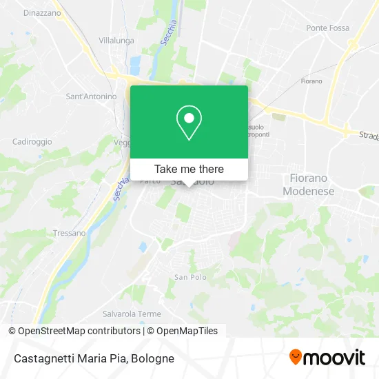 Castagnetti Maria Pia map