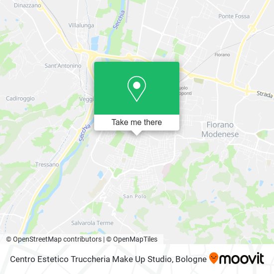 Centro Estetico Truccheria Make Up Studio map