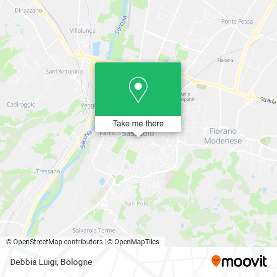 Debbia Luigi map