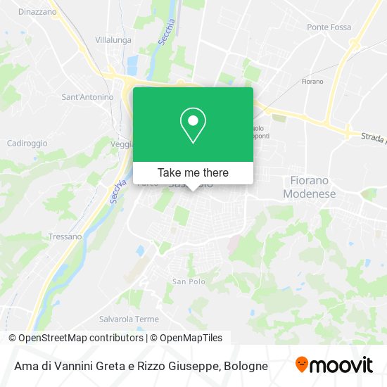Ama di Vannini Greta e Rizzo Giuseppe map