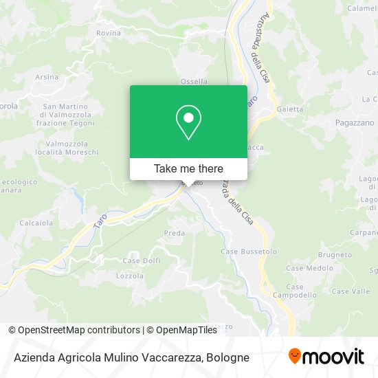 Azienda Agricola Mulino Vaccarezza map