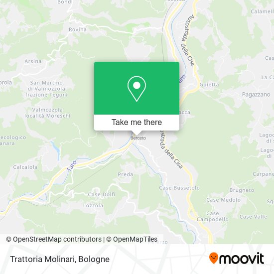 Trattoria Molinari map