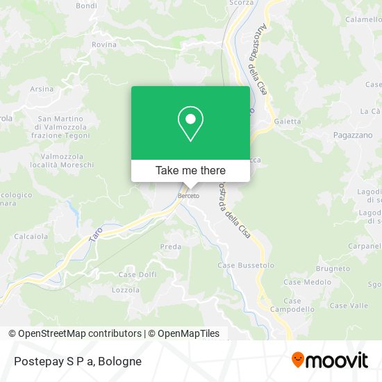 Postepay S P a map
