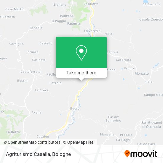 Agriturismo Casalia map