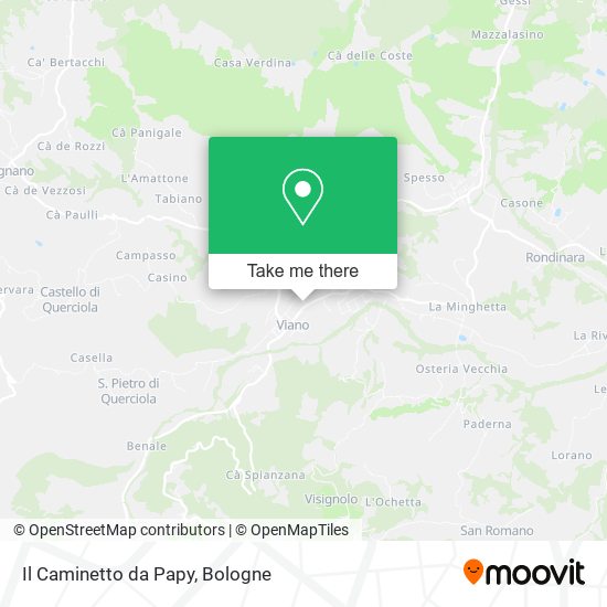 Il Caminetto da Papy map