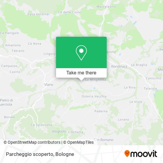 Parcheggio scoperto map