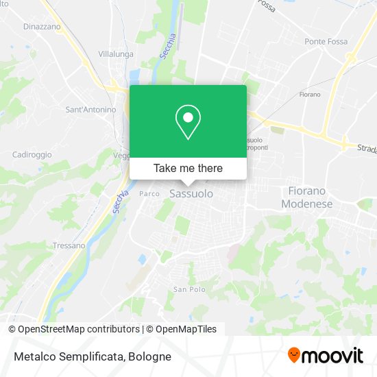 Metalco Semplificata map