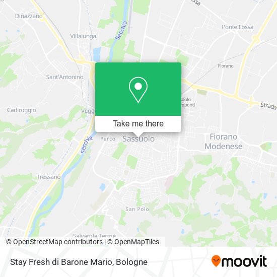 Stay Fresh di Barone Mario map