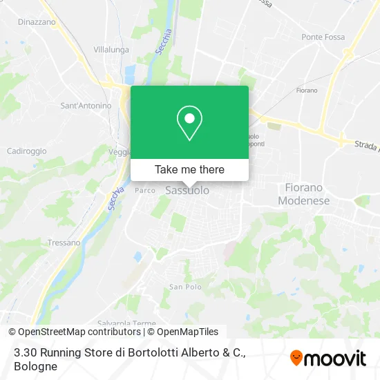 3.30 Running Store di Bortolotti Alberto & C. map