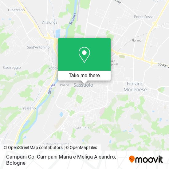 Campani Co. Campani Maria e Meliga Aleandro map