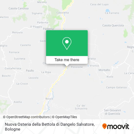 Nuova Osteria della Bettola di Dangelo Salvatore map