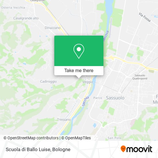 Scuola di Ballo Luise map