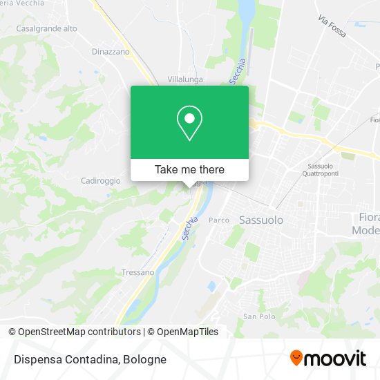 Dispensa Contadina map