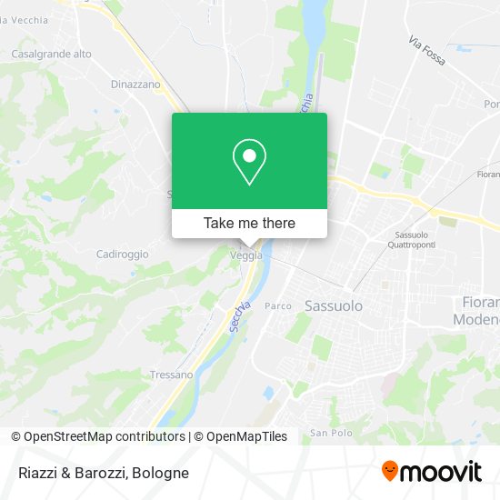Riazzi & Barozzi map