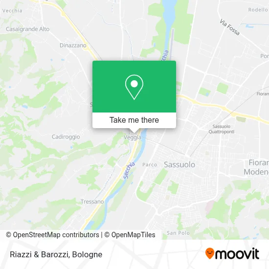 Riazzi & Barozzi map
